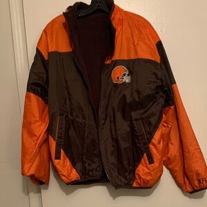 NFL Team Jacket in Orange and Brown